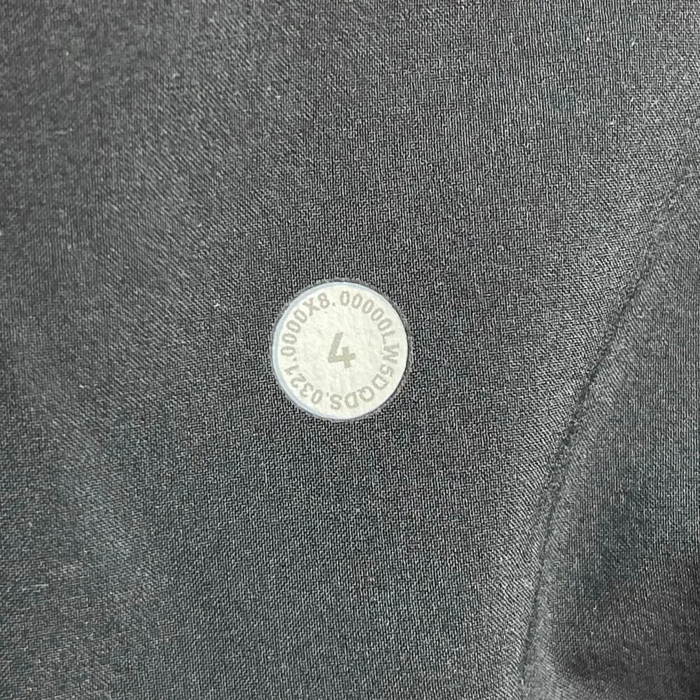 Lululemon Keep Moving Ankle Jogger Pant size 4 Black High Rise Drawstring - Picture 9 of 10